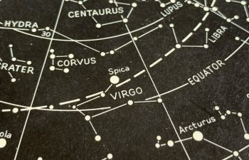 Star Map showing the Zodiac sign Virgo